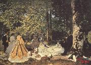 Claude Monet Dejeuner sur l'herbe(study) (nn02) oil painting
